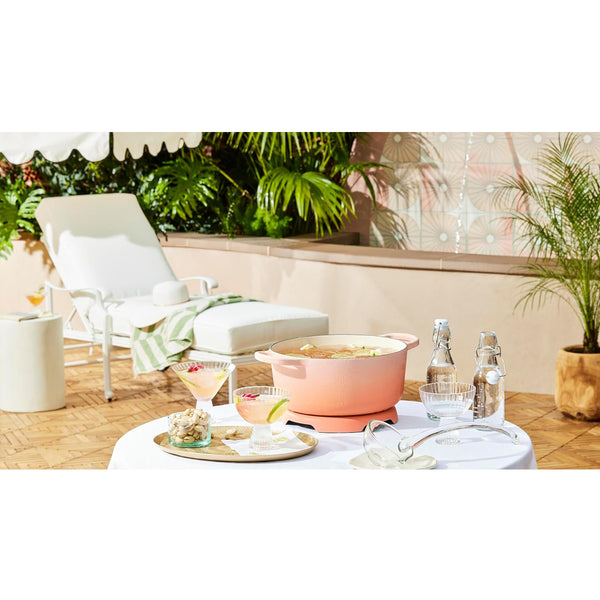 Le Creuset 5.5 qt. Signature Round Dutch Oven - Peche