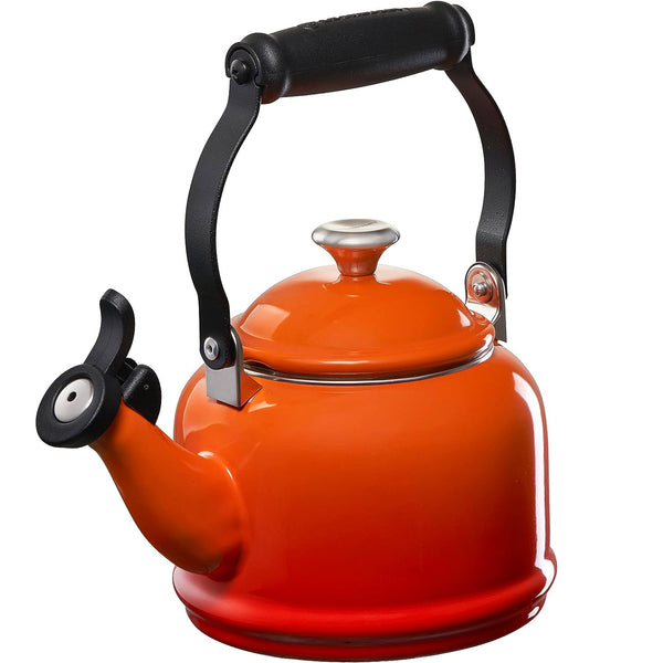 Le Creuset 1.25 qt. Demi Kettle - Flame w/ SS Knob