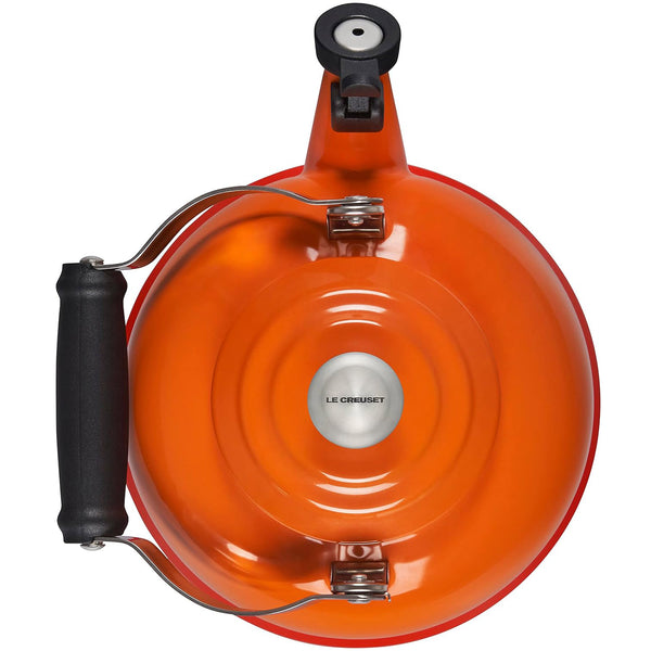 Le Creuset 1.7 qt. Whistling Kettle - Flame w/ SS Knob
