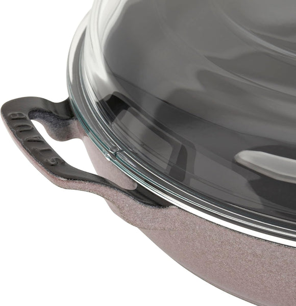 STAUB  3.5-QT BRAISER WITH GLASS LID - LILAC