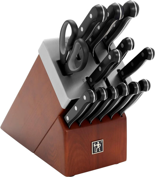 HENCKELS SOLUTION 14PC SELF-SHARPENING KNIFE BLOCK SET