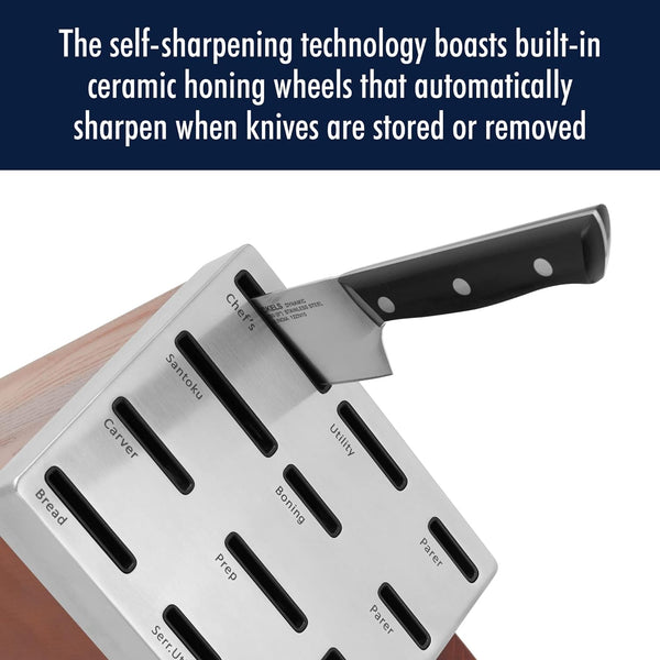 Henckels Dynamic 20Pc Self-Sharpening Knife Block Set