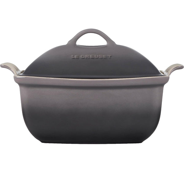 Le Creuset 4.5 qt. Heritage Deep Covered Rectangular Baker - Oyster