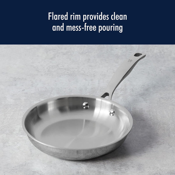 HENCKELS CLAD H3  10PC STAINLESS STEEL COOKWARE SET