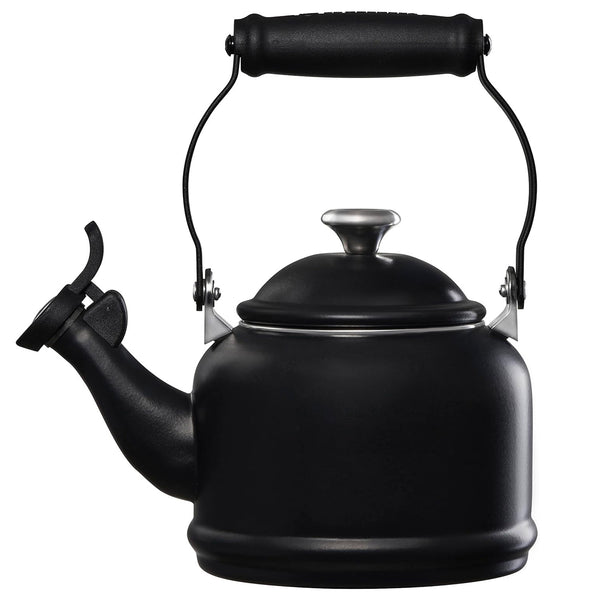 Le Creuset 1.25 qt. Demi Kettle - Licorice w/ SS Knob