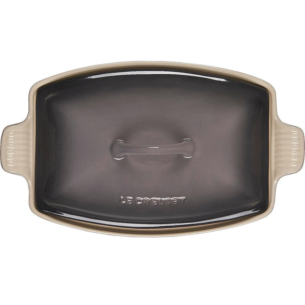 Le Creuset 4.5 qt. Heritage Deep Covered Rectangular Baker - Oyster