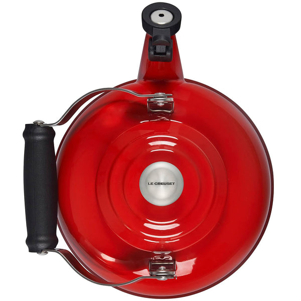 Le Creuset 1.7 qt. Whistling Kettle - Cerise w/ SS Knob