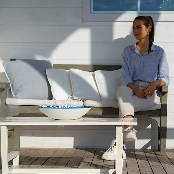 GUZZINI CENTERPIECE/FRUIT BOWL TWIST - Sky Grey