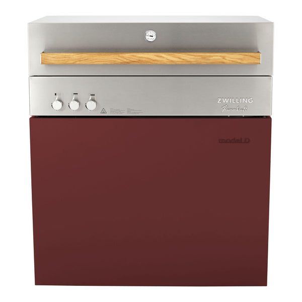 ZWILLING Flammkraft Model D Freestanding Natural Gas Grill - Ruby