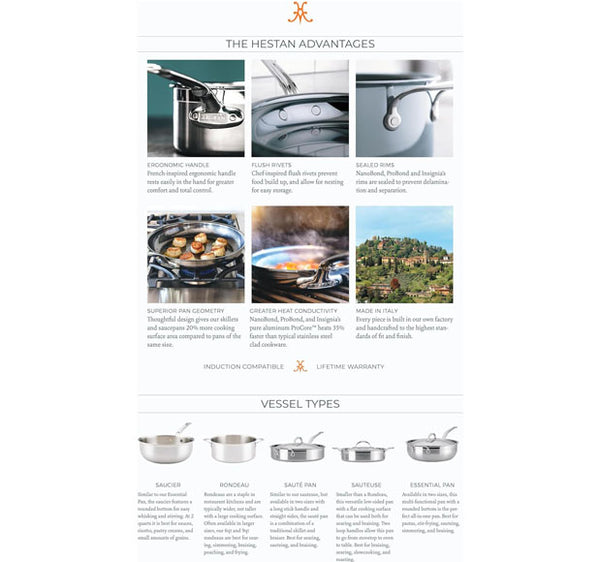 Hestan TITUM NS Skillet Set (8.5"" & 11"" Skillets)