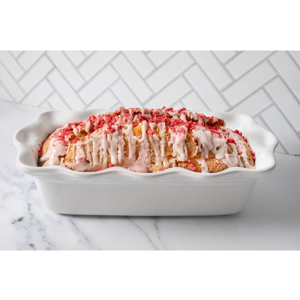 Le Creuset 9" Heritage Fluted Loaf Pan - Chiffon Pink