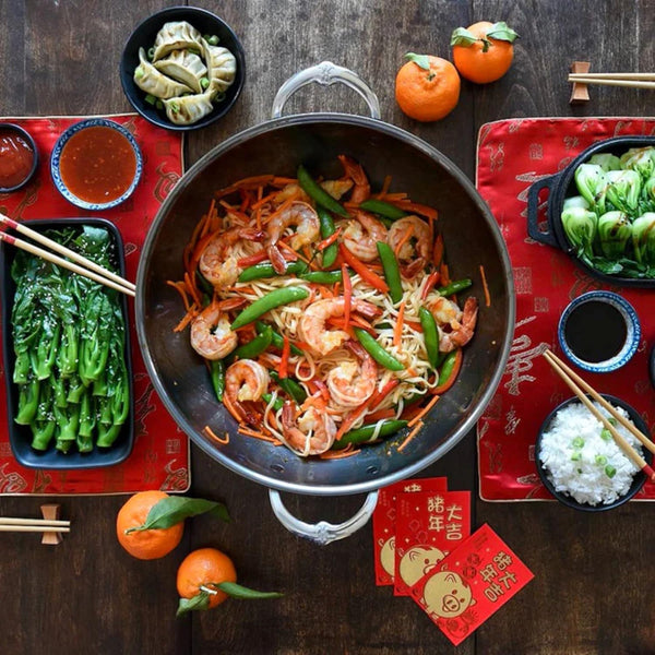 Hestan Nanobond 14" Covered Wok