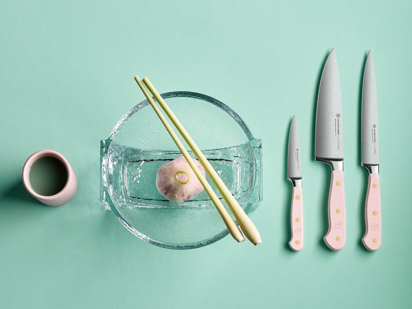 Wusthof Classic 8-Piece Knife Block Set - Pink Sea Salt