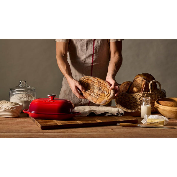 Le Creuset 1.5 qt. Signature Oval Bread Oven, Cerise