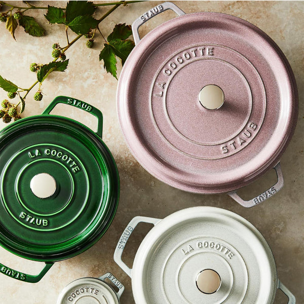 Staub Cast Iron 4-qt Round Dutch Oven - Lilac