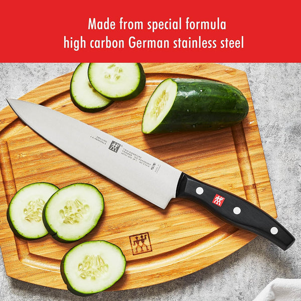 Zwilling Twin Signature 15Pc Self-Sharpening Set W/ Natural Ash Wood Block