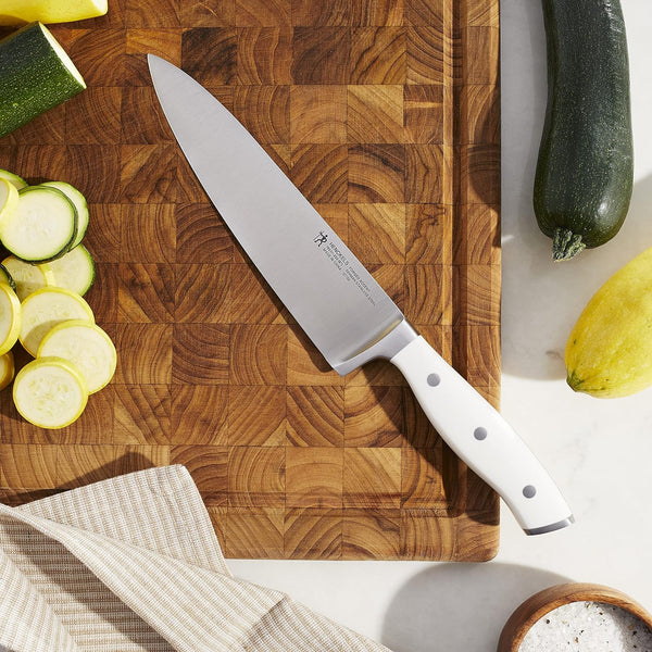 Henckels Forged Accent 8" Chef's Knife - White Handle