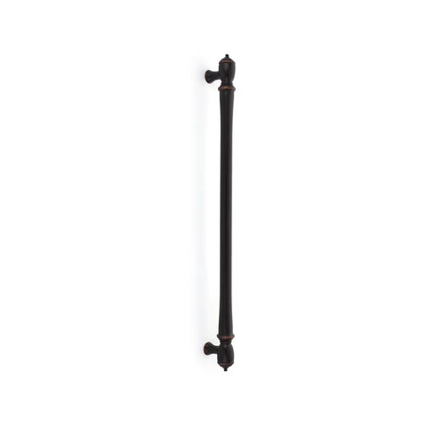 EMTEK SPNDL APP PULL 12"  US10B - OIL RUBBED BRONZE
