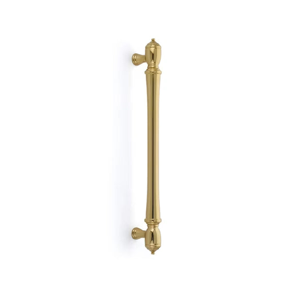EMTEK SPNDL APP PULL 12"  US3 - POLISHED BRASS