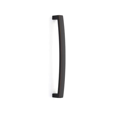 EMTEK BAUHAUS APP PULL 12"  US10B - OIL RUBBED BRONZE
