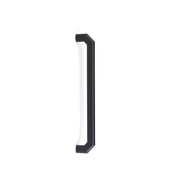 EMTEK RVRA APP PULL 12"  US19 - FLAT BLACK