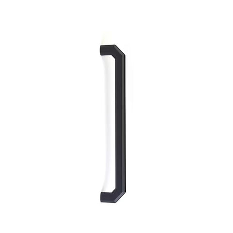 EMTEK RVRA APP PULL 12"  US19 - FLAT BLACK