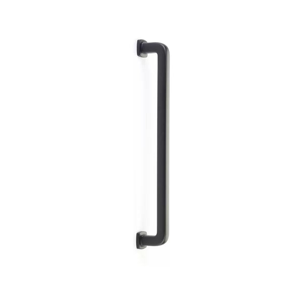 EMTEK WESTRIDGE APP PULL 12"  US19 - FLAT BLACK