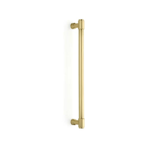 EMTEK JASPER APP PULL 12"  US4 - SATIN BRASS