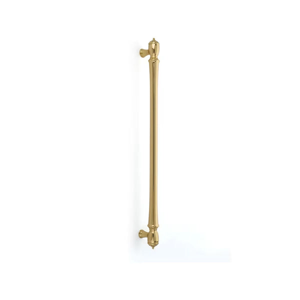 EMTEK SPNDL APP PULL 18"  US3 - POLISHED BRASS