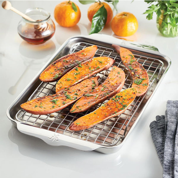 Hestan Provisions OvenBond 2pc OvenBond Quarter Sheet w/rack Set