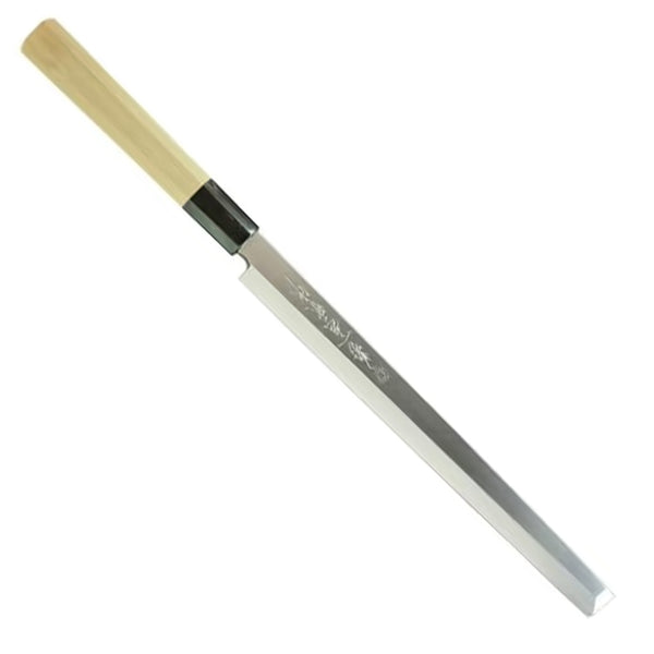 KIKUICHI TAKOHIKI GINSAN SUSHI KNIFE 27CM/10.5" W/SAYA