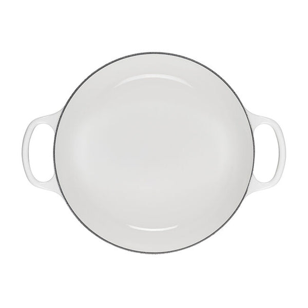 LE CREUSET 6.75 QT. SIGNATURE OVAL DUTCH OVEN - MARBLE APPLIQUE