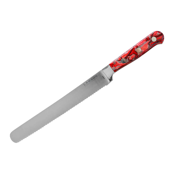 Lamson Forged 8" Bread Knife, Serrated - Fire