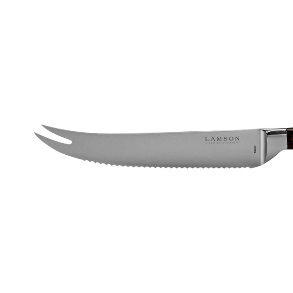 Lamson Forged 5" Tomato Knife, Serrated - Fire