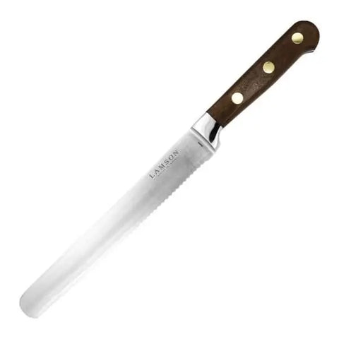 Lamson Forged 8" Bread Knife, Serrated - Walnut