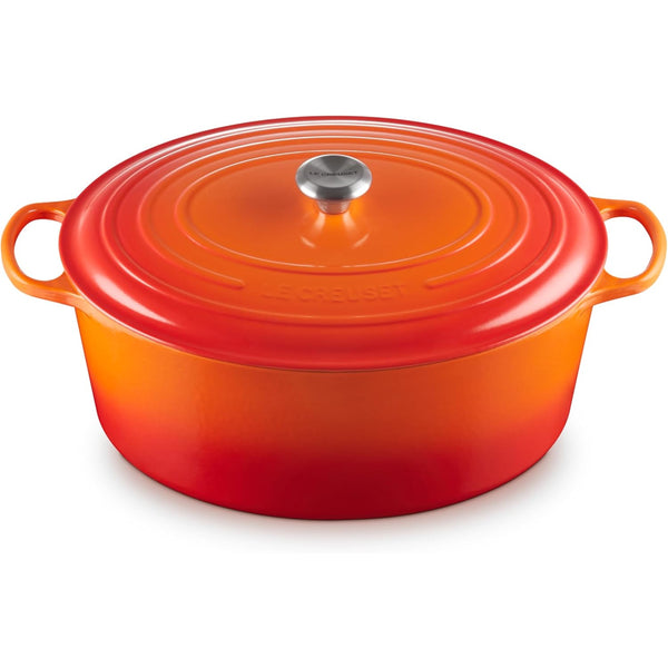 Le Creuset 15.5 qt. Signature Oval Dutch Oven - Flame