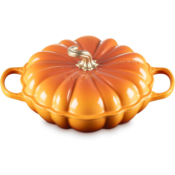 Le Creuset 2.75 qt. Signature Pumpkin Braiser - Persimmon
