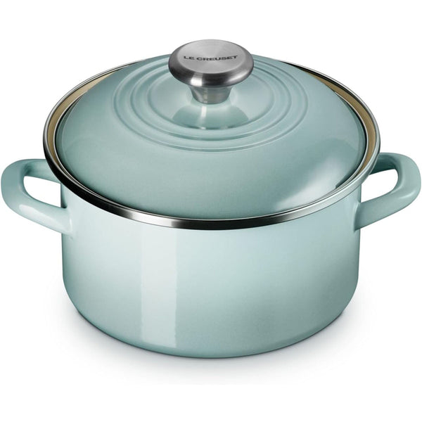 Le Creuset 3.8 qt. Petite Stockpot - Sea Salt
