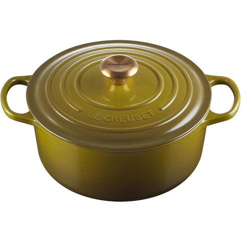 Le Creuset 7.25 qt. Signature Round Dutch Oven - Olive