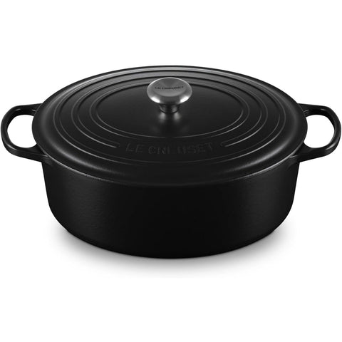 Le Creuset 8 qt. Signature Oval Dutch Oven - Licorice