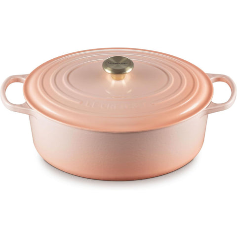 Le Creuset 8 qt. Signature Oval Dutch Oven - Peche