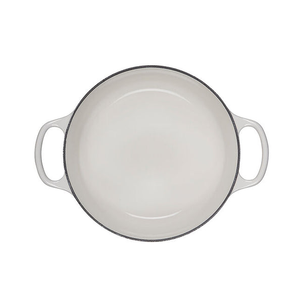 LE CREUSET 4.5 QT. SIGNATURE ROUND DUTCH OVEN - MARBLE APPLIQUE