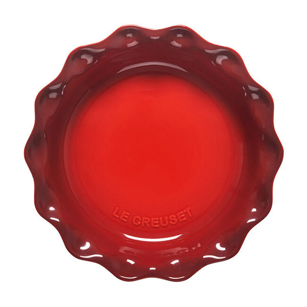 Le Creuset 9" Heritage Pie Dish - Cerise