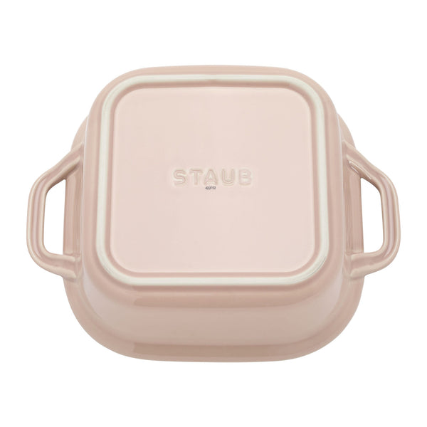 Staub Stoneware 4-pc Macaron Mixed Baking Dish Set - Light Pink
