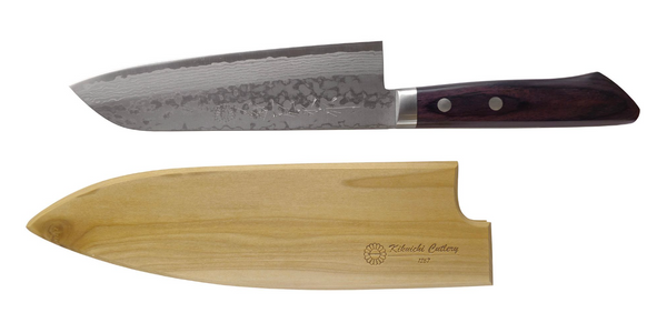 Kikuichi Cutlery SANTOKU 17-LAYER DAMASCUS 17CM/6.5"