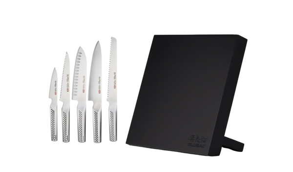 Global 6-Piece Bitoku UKON Essnentials Set - Black