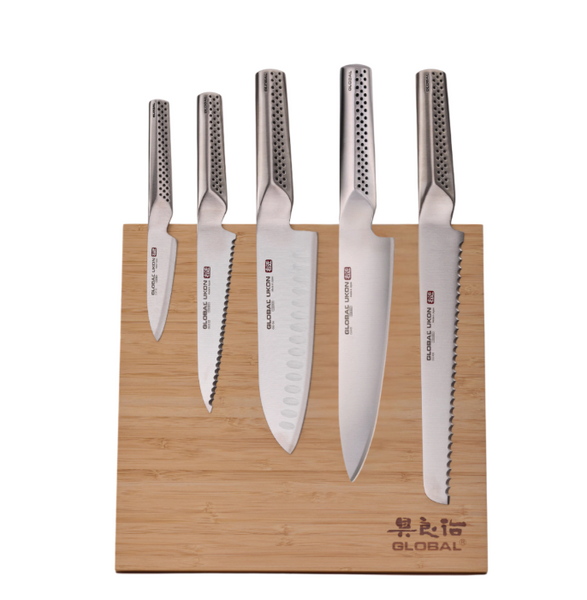 Global 6-Piece Bitoku UKON Essnentials Set - Bamboo