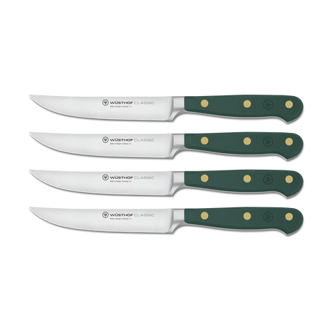 Wusthof Classic 4-Piece Steak Knife Set - Fresh Rosemary