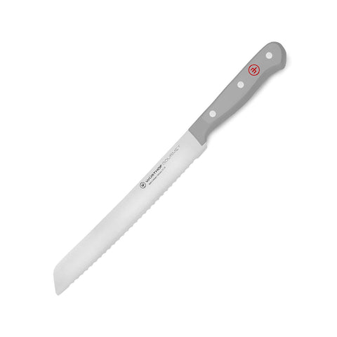 WUSTHOF GOURMET GREY 8" BREAD KNIFE, SERRATED
