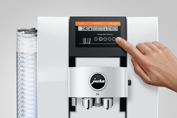 Jura Z10 Automatic Coffee Machine, Diamond White
